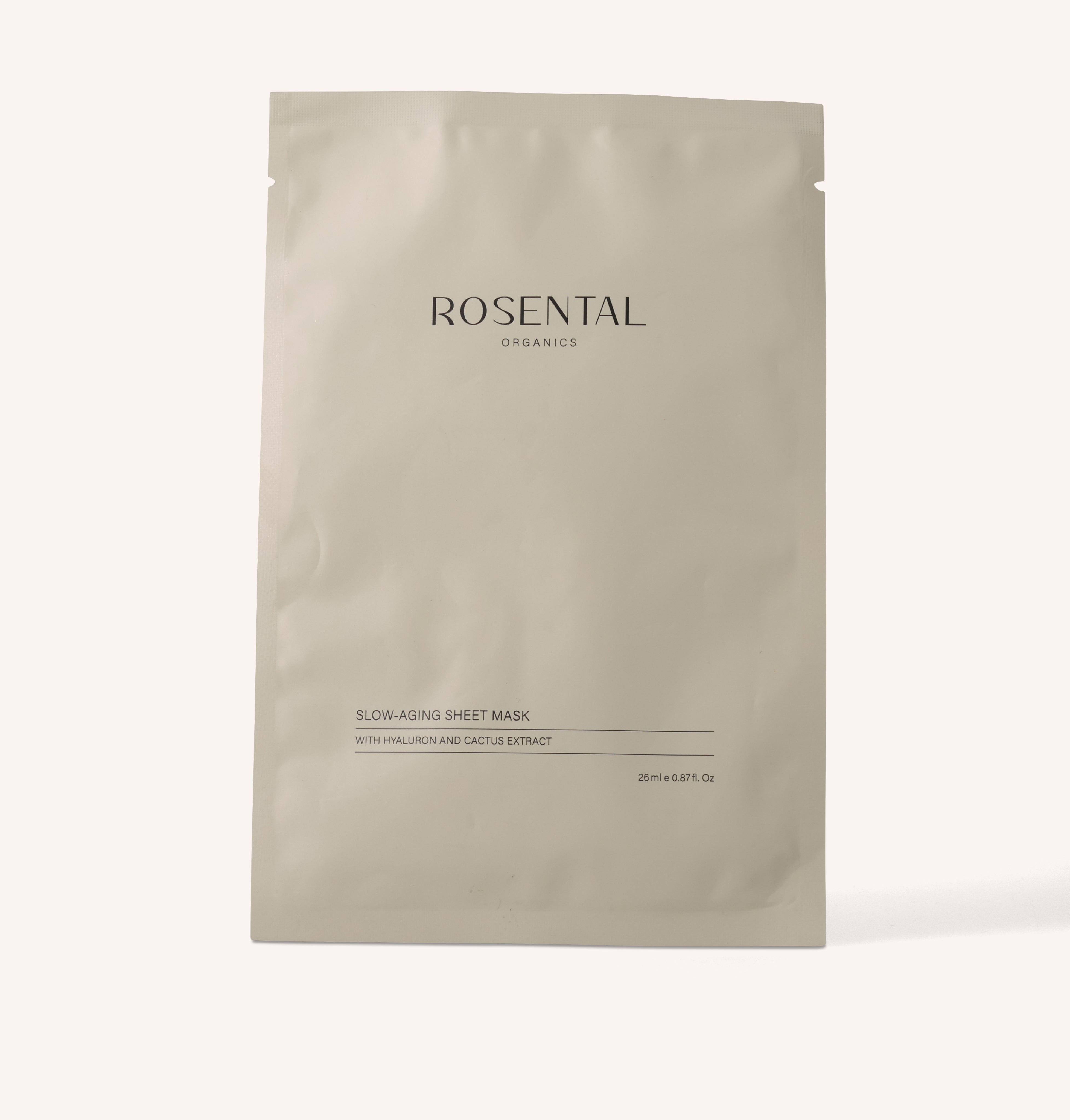Slow Aging Sheet Mask | with hyaluronic acid