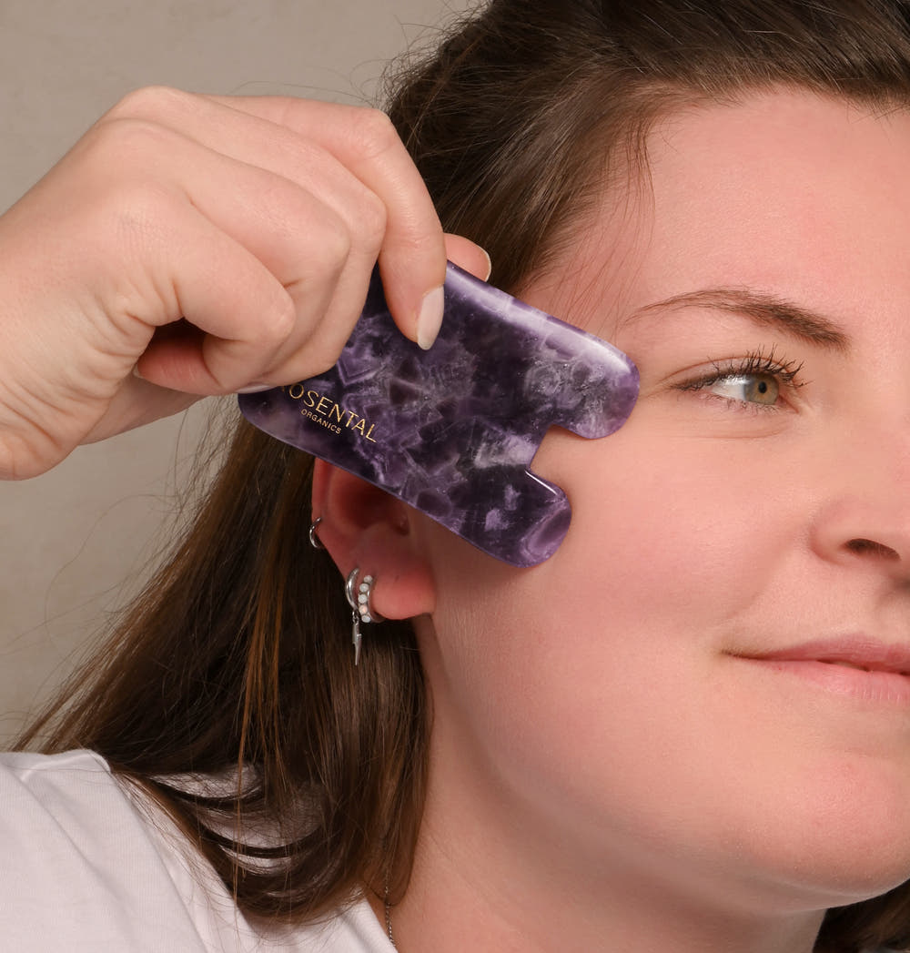 Amethyst Gua Sha | Natural Beauty Tool