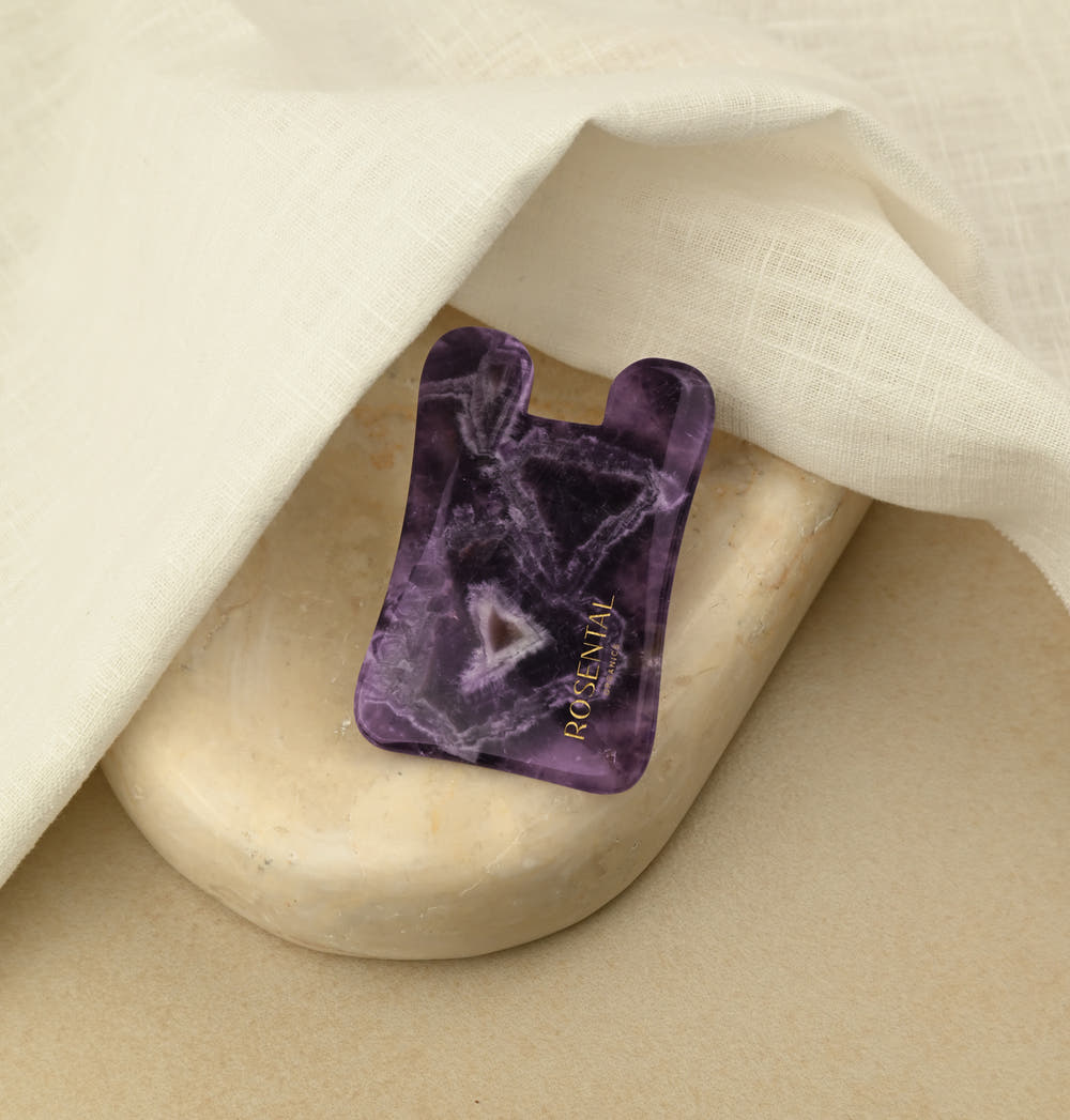 Amethyst Gua Sha | Natural Beauty Tool