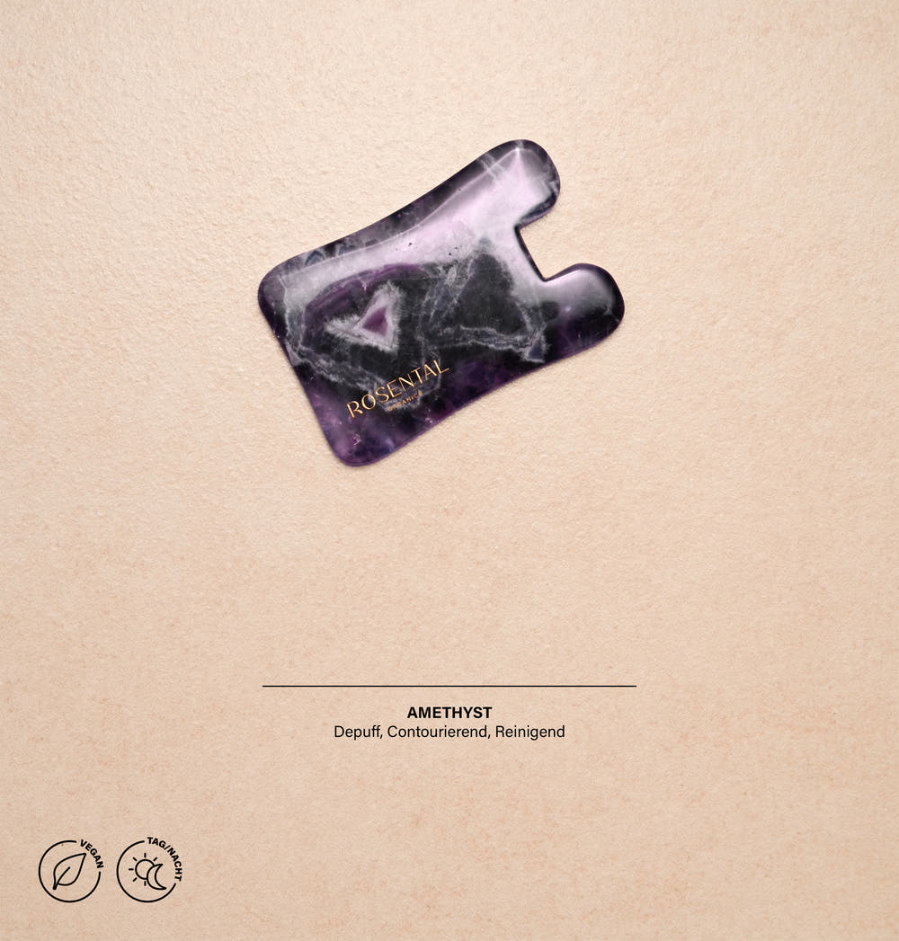 Amethyst Gua Sha | Natural Beauty Tool