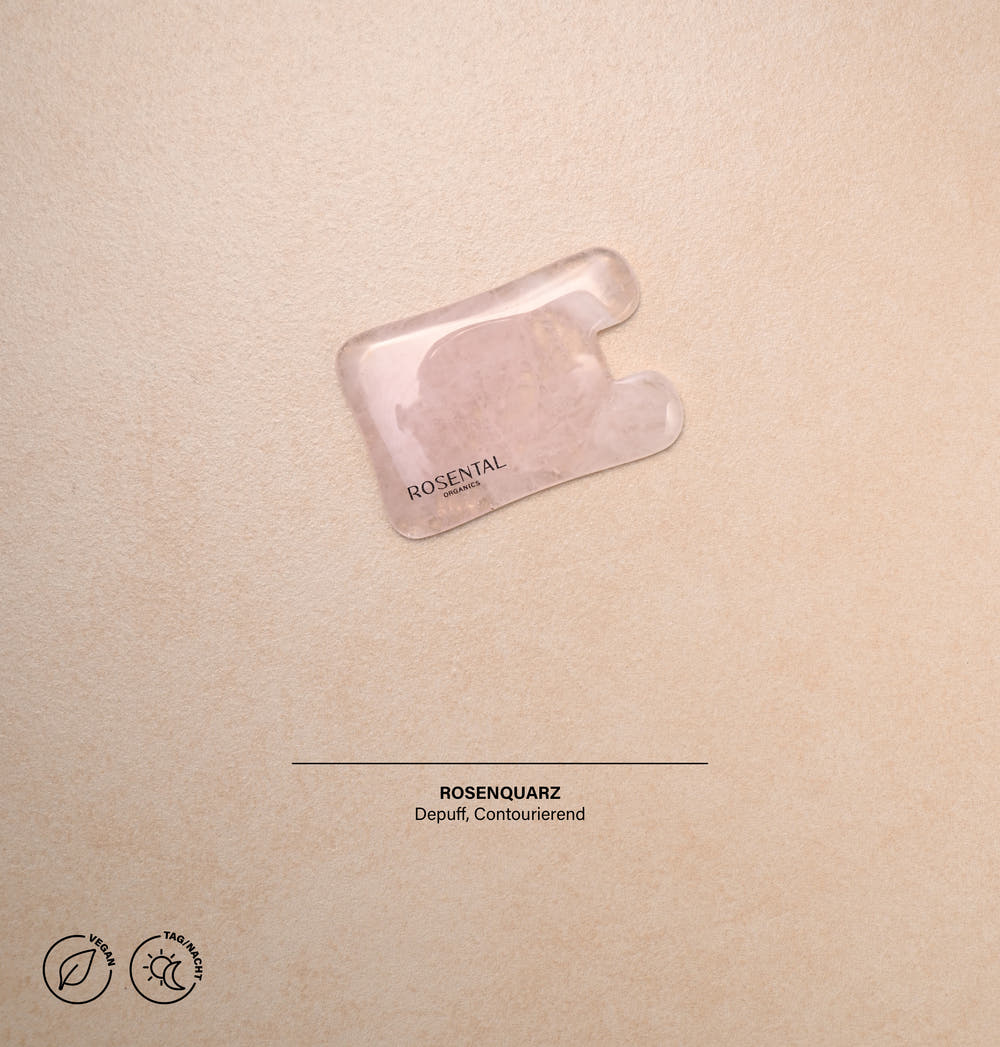 Rose Quartz Gua Sha | Natural Beauty Tool